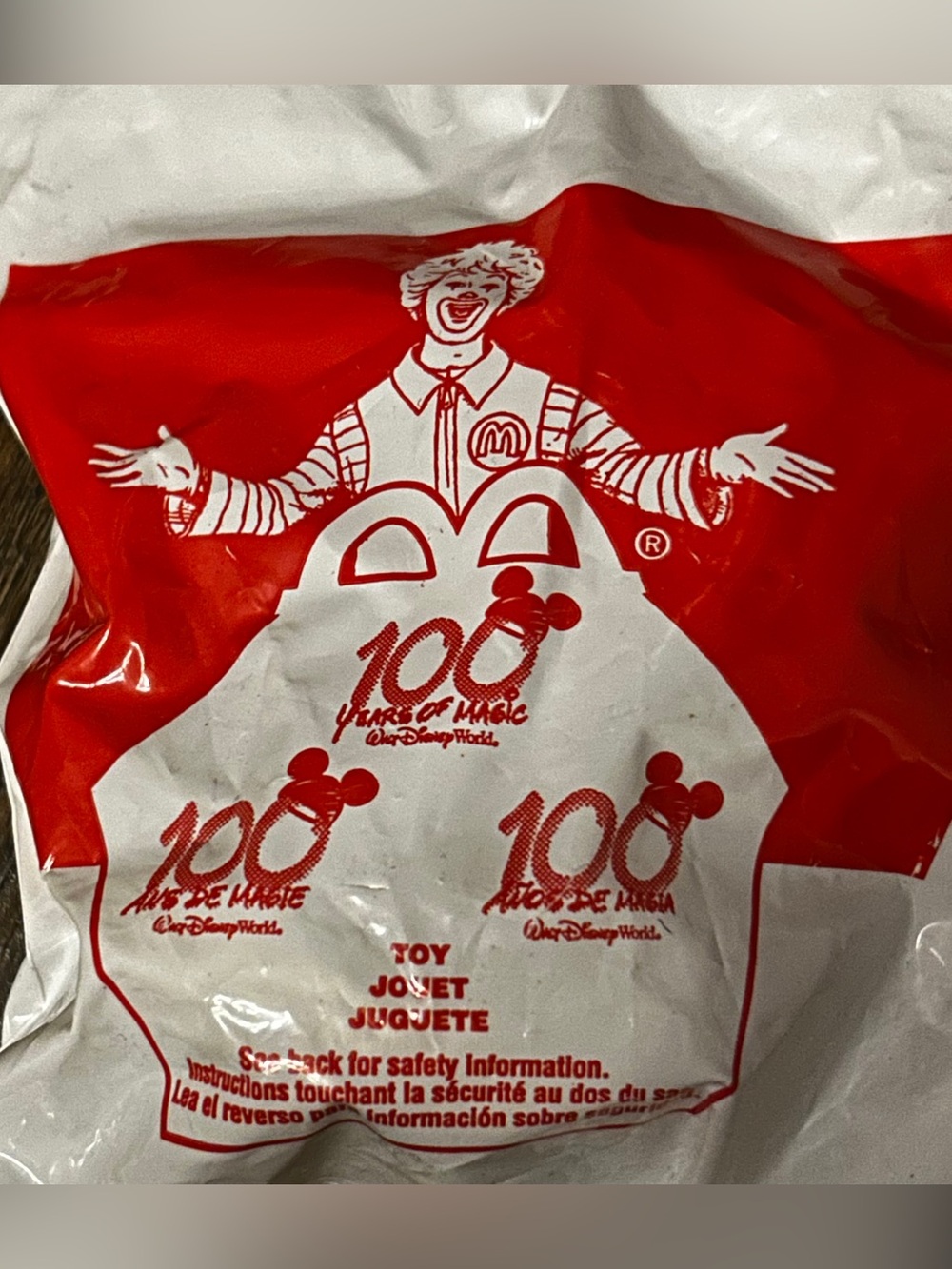 McDonald's 100 Years of Magic - 2001 - 2002 Sealed -โ Disney -